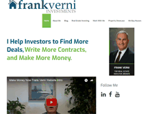 Tablet Screenshot of frankjverni.com